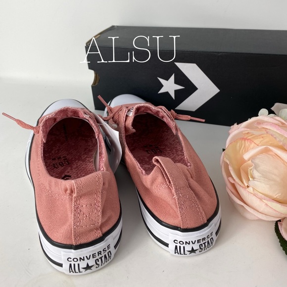 Converse Ctas Shoreline Slip Rust Pink Canvas W - Picture 3 of 8